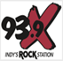 93.9X Indys Rock Station-logo